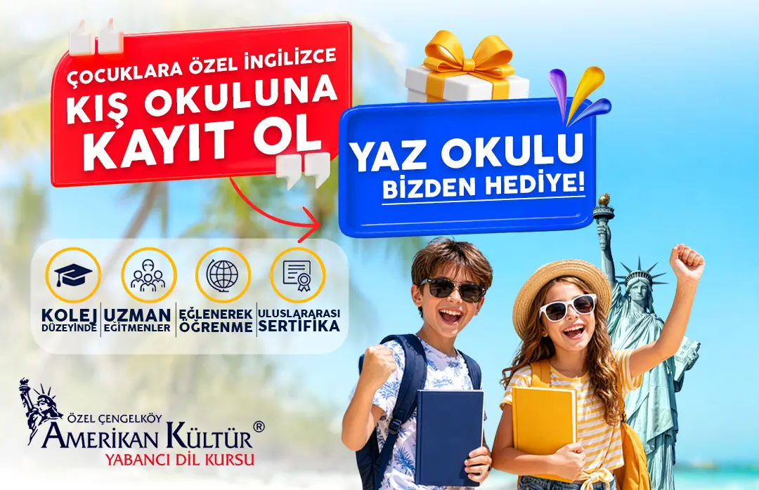 Çocuklara Özel İngilizce Kampanyası