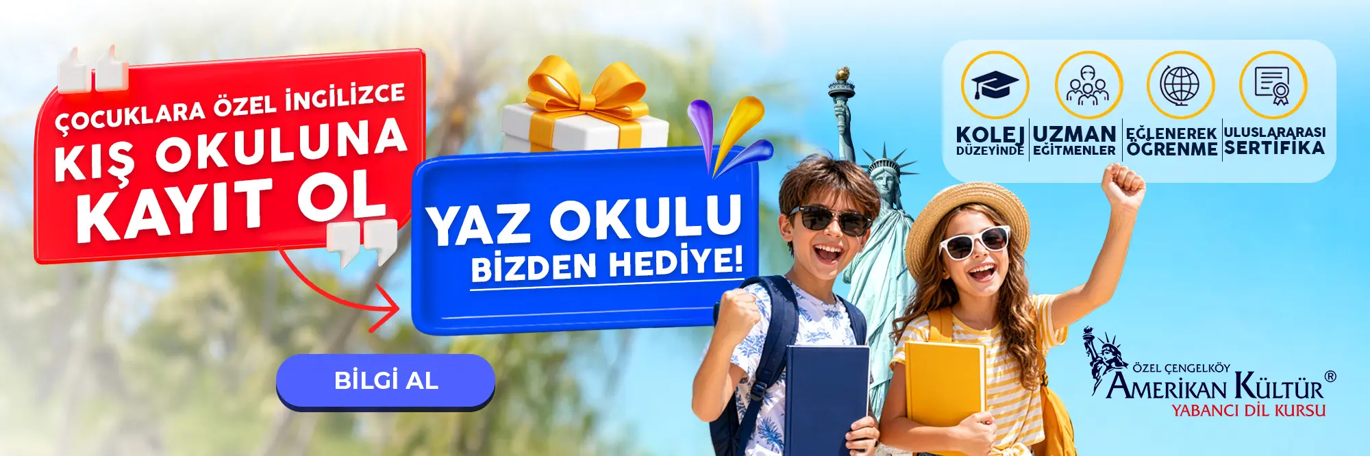 Çocuklara Özel İngilizce Kampanyası