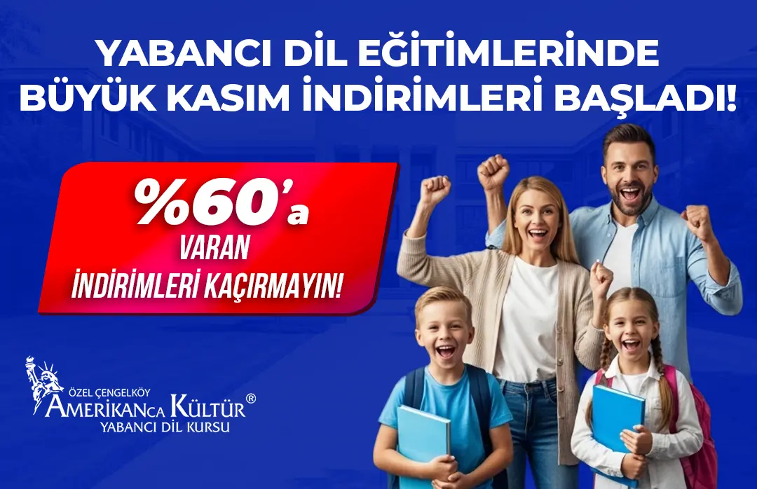 Kasım Ayında Büyük İndirimler Başladı!